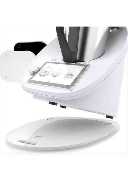 Thermomix Tm6 Tm5 Planörler Için Zahmetsiz Hareket Eden Akrilik Tekerlekli Tahta Beyaz (Yurt Dışından) fiyatları