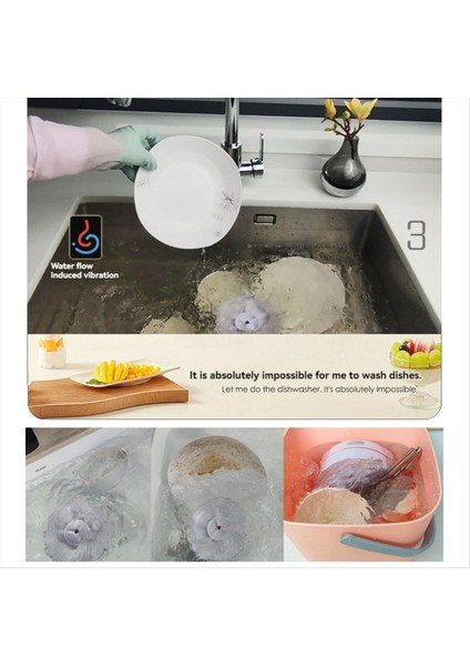 Ultrasonik Bulaşık Makinesi Taşınabilir Mini Turbo Bulaşık Makinesi, Sebze Yıkama Makinesi Ev Lavabo Bulaşık Makinesi Cihazı (Yurt Dışından) fırsatları