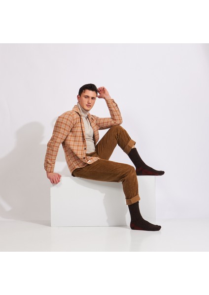 Alpaka Yünlü Tam Havlulu Kalın Termal Çorap 6005-6006 fırsatları