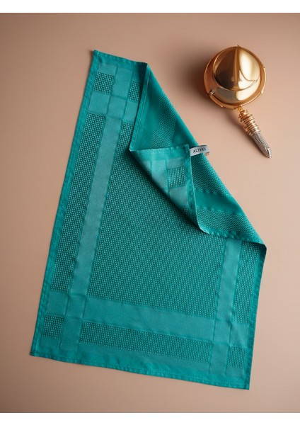 Premium Mikrofiber Sihirli Temizlik Bezi- Cam ve Kurulama Bezi 40X60 cm Yeşil Renk