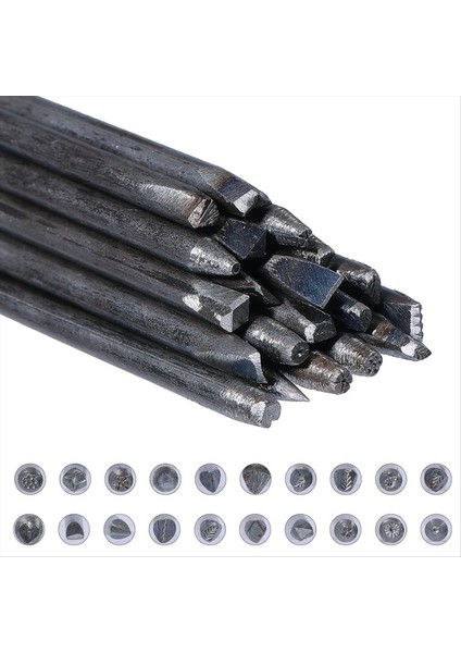 20PCS Çiçek Yumruk Damgası Seti Demir Gravür Aracı Kitleri Çelik Yumruklar Çiçek Yumruk Damgası Seti Mücevher Metal Damgalama Aracı (Yurt Dışından) fiyatları