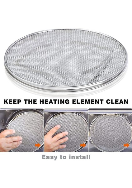 Ninja Foodi FG551 Için Paslanmaz Çelik Sıçrama Koruması, Ninja Foodi Smart Xl 6'sı 1 Arada Iç Mekan Izgarası Için Yeniden Kullanılabilir Aksesuarlar (Yurt Dışından) modelleri