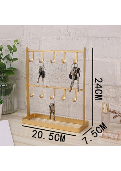 Santkuee Masa Üstü Demir Takı Standı Küpe Askısı Kolye Yüzük Küpe Raf Sergileme Rafı Sundurma Anahtar Rafı Ev Dekorasyon (Yurt Dışından) modelleri