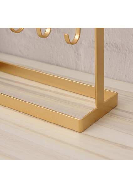 Santkuee Masa Üstü Demir Takı Standı Küpe Askısı Kolye Yüzük Küpe Raf Sergileme Rafı Sundurma Anahtar Rafı Ev Dekorasyon (Yurt Dışından) indirimleri