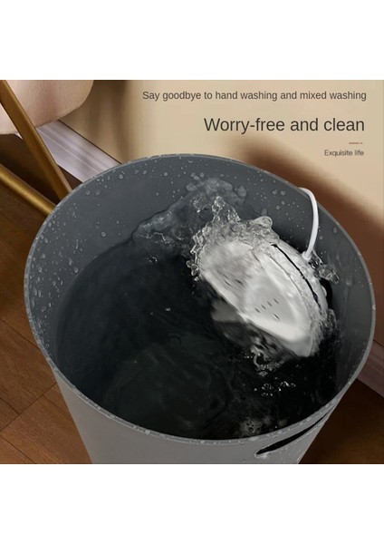 Taşınabilir Çamaşır Makinesi Ultrasonik Türbin Mini Çamaşır Makinesi Ev Seyahat Rv Daire Için Vantuzlu (Yurt Dışından) fiyatları