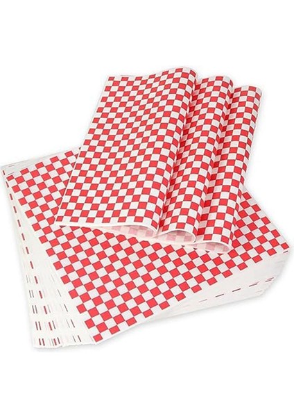 200 Yaprak Yağ Emici Kağıt Gıda Astarı Yağ Geçirmez Kağıt Sandviç Kağıt Tampon Kağıdı Hamburger Ambalaj Kağıdı (Yurt Dışından)