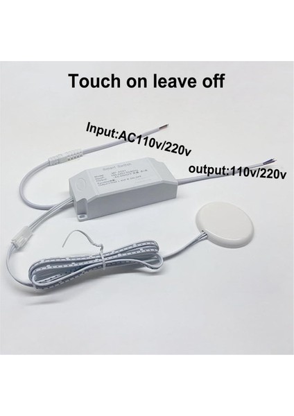 110-220V Geçirgen Ahşap Dokunmatik Sensör Anahtarı 110V 220V Kısılabilir Dokunmatik Sensör Anahtarı Dolap Altı Parall B (Yurt Dışından) fırsatları