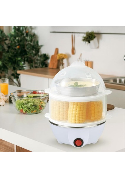 Elektrikli Yumurta Pişirici Kazan, Yumuşak Orta Veya Sert Haşlama, Çift Katmanlı Yumurta Makinesi, Yumurta Buharlayıcı Ab Fişi (Yurt Dışından) fiyatları