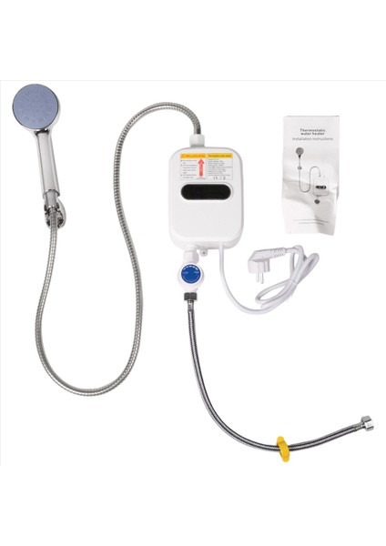 Anında Su Isıtıcı Duş 220 V Banyo Musluk Sıcak Su Isıtıcı 3500 W Dijital Ekran Ab Tak (Yurt Dışından)