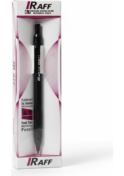 Versatil Kalem Metal Siyah 0.9mm (Kutulu)