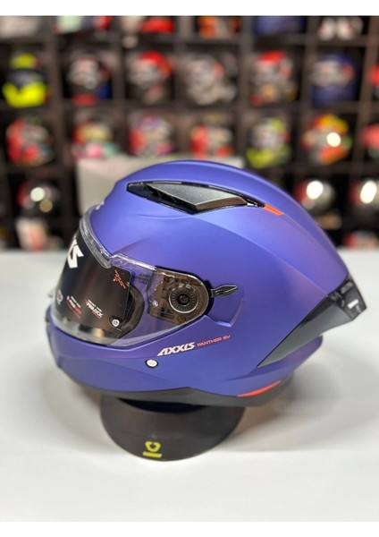 Panther Sv Solıd A7 Matt Blue Tam Kapalı Kask indirimleri
