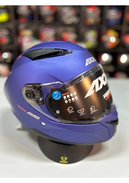 Panther Sv Solıd A7 Matt Blue Tam Kapalı Kask