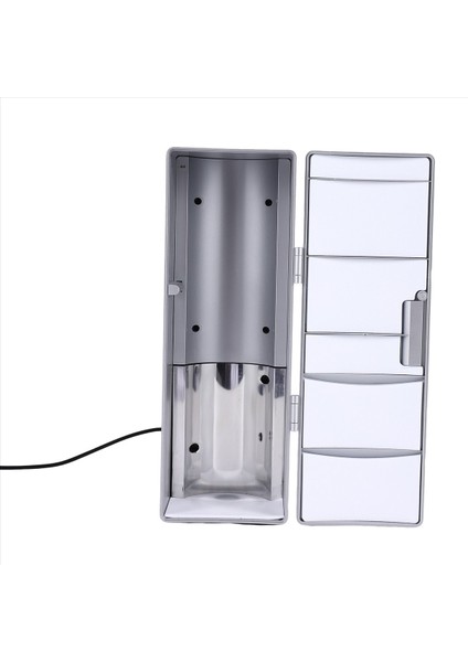 Buzdolabı Mini USB Buzdolabı Dondurucu Kutular Içecek Bira Soğutucu Isıtıcı Seyahat Buzdolabı Buz Kutusu Araba Ofis Kullanımı Taşınabilir (Yurt Dışından) fiyatları
