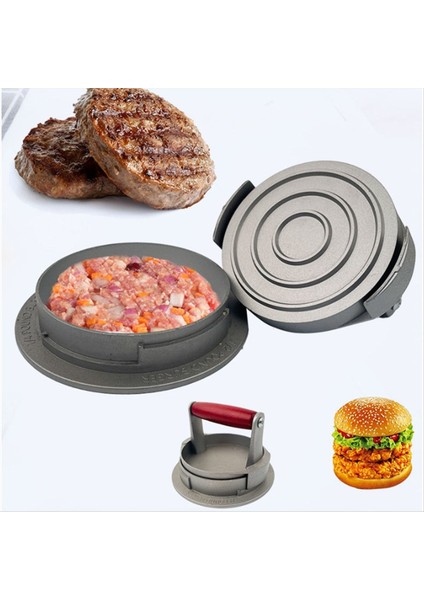 Burger Pres Patty Maker Yapışmaz, Dolgulu Hamburger Köfte Kalıbı Manuel Hamburger Biftek Kahvaltı Makinesi (Yurt Dışından) fırsatları