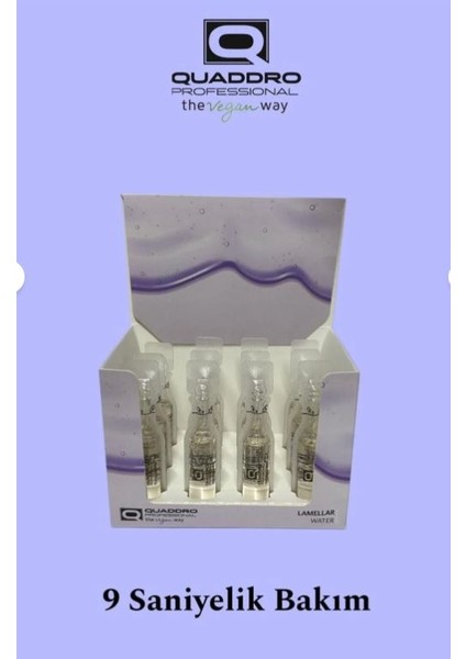 Vegan Lamellar Water 12*10ML modelleri