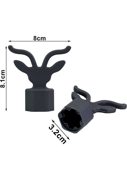 Blender Mikser Anahtarı Abs Saplı Blender Bıçağı Sökücü Anahtarı Tm5 Tm6 TM31 Siyah Gri (Yurt Dışından) modelleri