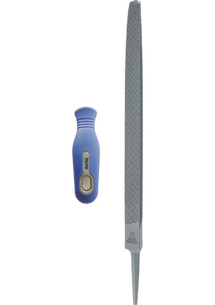 10'' Tome Üç Köşe Eğe Ince Diş Saplı