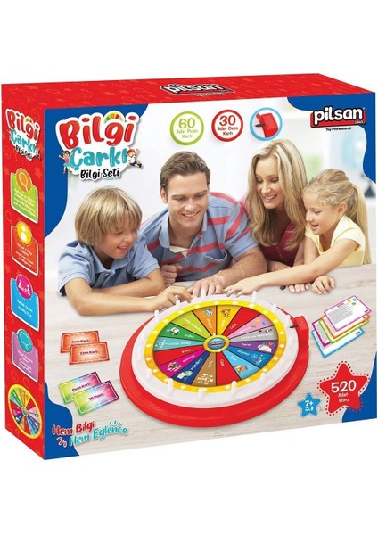 03 701 Bilgi Çarkı Bilgi Seti -Pilsan Oyuncak