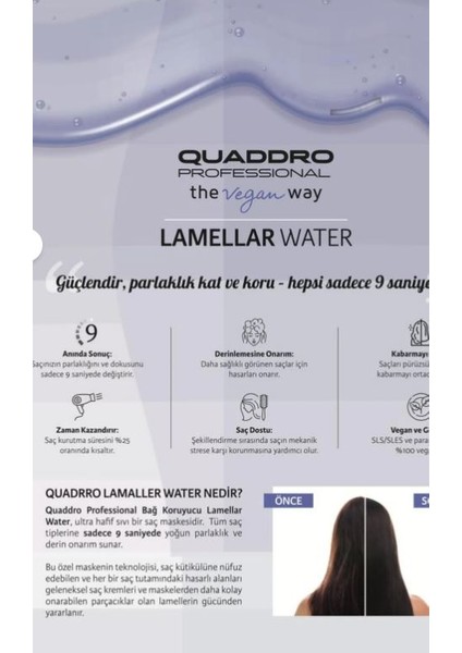 Vegan Lamellar Water 12*10ML indirimleri