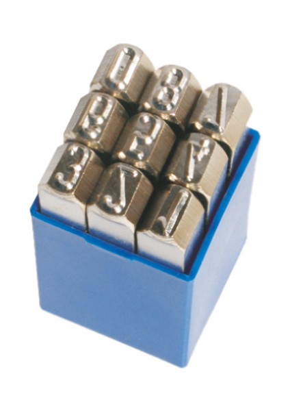 2mm Masus Rakam Takımı Nikel Kaplı