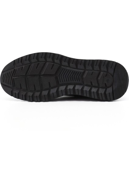 Erkek Siyah Fermuarlı Hakiki Deri Outdoor Bot fırsatları