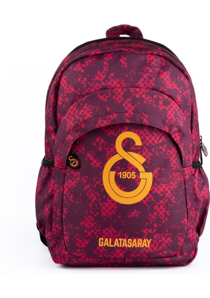 Buyuk Logo Detaylı Kırmızı Sırt Cantası