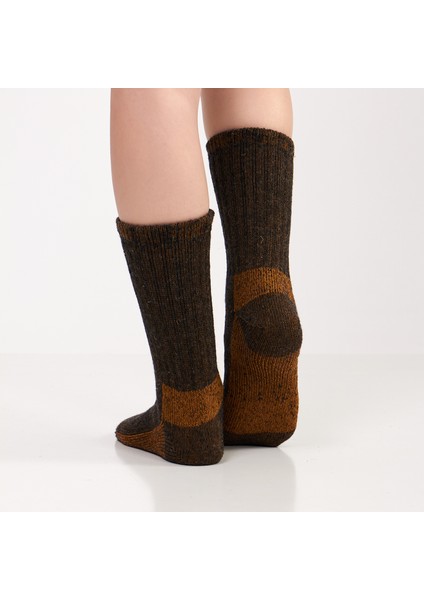 Alpaka Yünlü Tam Havlulu Kalın Termal Çorap 6005-6006 indirimleri