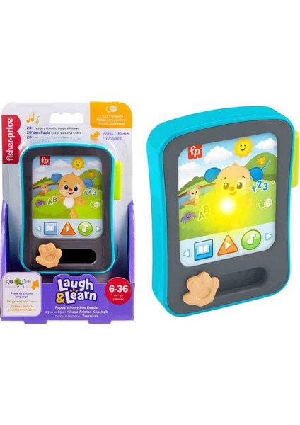 Fisher-Price Sesli ve Işıklı Eğlen ve Öğren Hikaye Anlatan Köpekçik JGX02