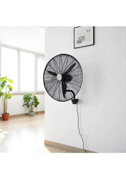 Sanayi Tipi 65 cm 190 W Duvar Vantilatörü Endüstriyel Geniş Sessiz Duvara Monte Fan Mft fiyatları