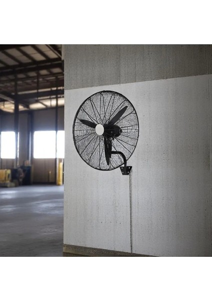 Sanayi Tipi 65 cm 190 W Duvar Vantilatörü Endüstriyel Geniş Sessiz Duvara Monte Fan Mft fırsatları