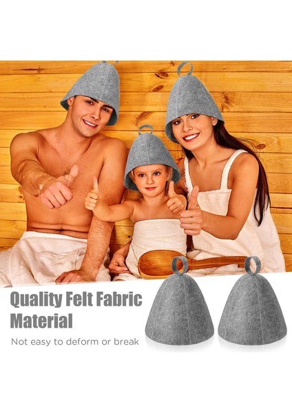 12PCS Sauna Şapka Keçe Banyosu Şapka Kafa Koruma Emici Sauna Kapağı Sauna Duş Banyo Buhar Odası Aksesuarları (Yurt Dışından) indirimleri