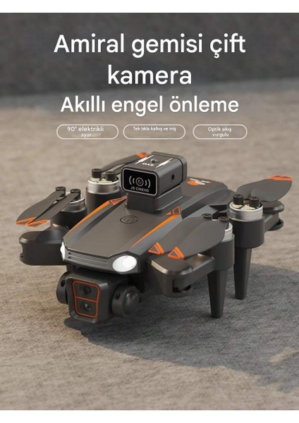 Fırçasız Hava Fotoğrafçılığı Quadcopter Optik Akış Engel Kaçınma Uzaktan Kumandalı JS26H Drone modelleri