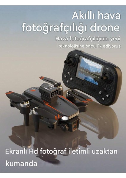 Fırçasız Hava Fotoğrafçılığı Quadcopter Optik Akış Engel Kaçınma Uzaktan Kumandalı JS26H Drone