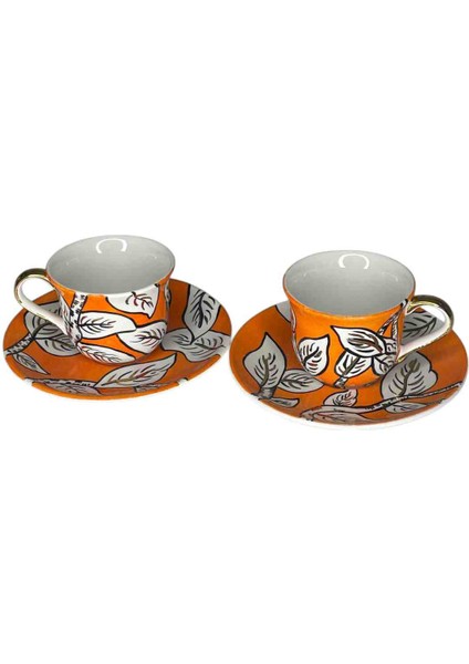 El Dekor 2 Kişilik Kahve Fincan Takımı