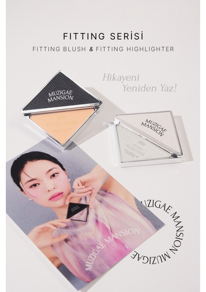 Yumuşak Dokulu, Doğal Görünüm Sunan Aydınlatıcı MUZIGAE MANSION Fitting Highlighter (Gorgeous)