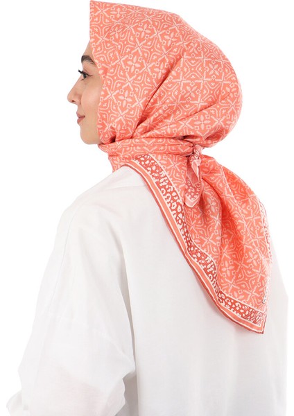 Mercan Rüya Desen Twill Ipek Eşarp fiyatları