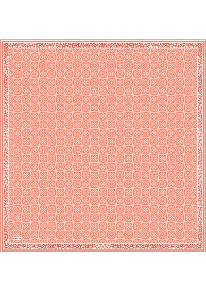 Mercan Rüya Desen Twill Ipek Eşarp modelleri