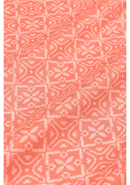 Mercan Rüya Desen Twill Ipek Eşarp fırsatları