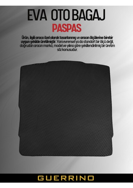 Volkswagen-Passat B8-(2015-2019) Için Eva Bagaj Havuzu