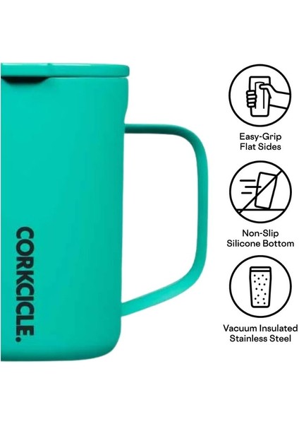 Termos - Coffee Mug - 475ML - Turkuaz modelleri