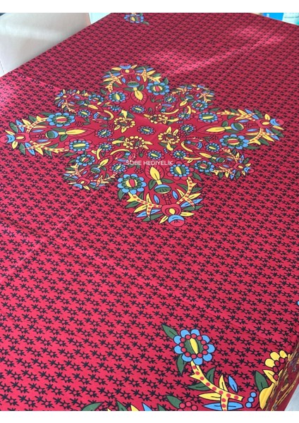 Kolay Temizlenebilir Çiçek Desenli Pamuklu Masa Örtüsü 170X170 cm – Çeyizlik, Sofra ve Dekoratif fiyatları