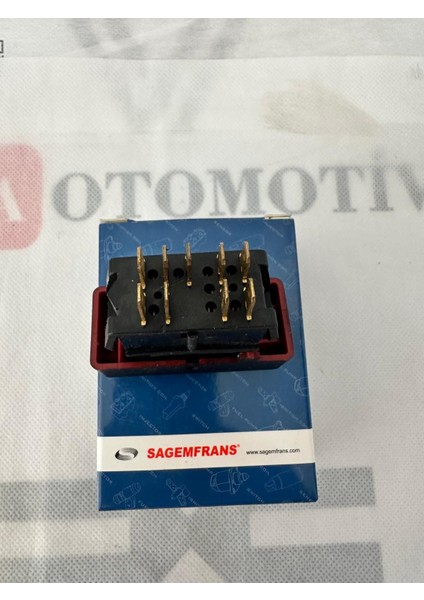 Dörtlü Flaşör Düğmesi - Renault 19 7700817335 modelleri