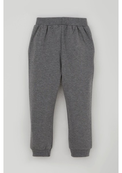 Erkek Bebek Eşofman Takımı Kulaklıklı Köpekçik Nakışlı 9 Ay-3 Yaş, Beyaz indirimleri