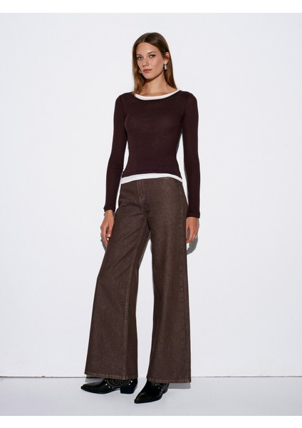 32053 Çift Katmanlı %100 Pamuk Top-Kahve indirimleri