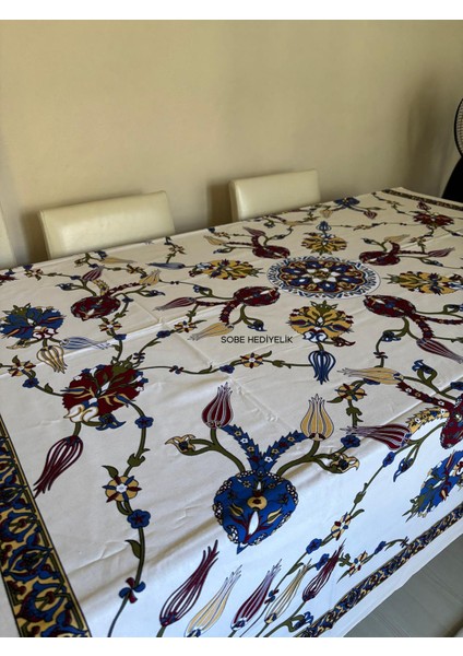 Kolay Temizlenebilir Çiçek Desenli Pamuklu Masa Örtüsü 170X170 cm – Çeyizlik, Sofra ve Dekoratif modelleri