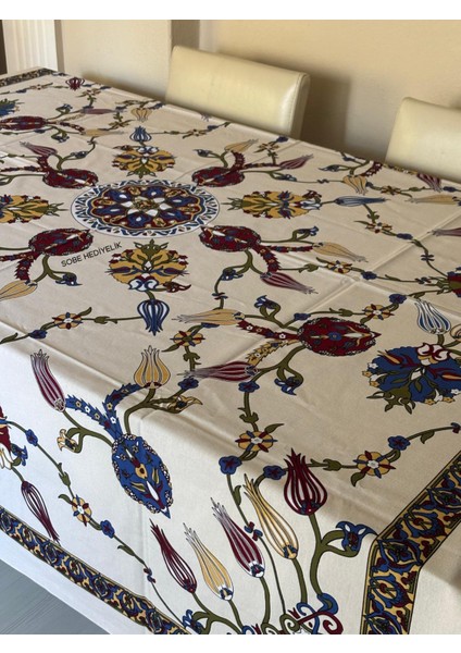 Kolay Temizlenebilir Çiçek Desenli Pamuklu Masa Örtüsü 170X170 cm – Çeyizlik, Sofra ve Dekoratif indirimleri