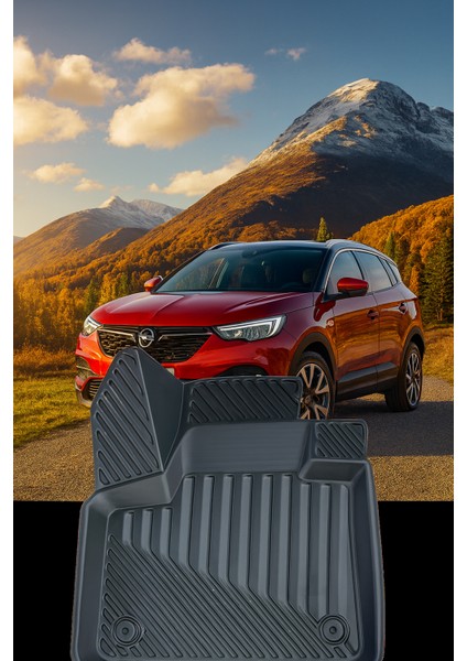 Opel Grandland x 2017-2021 Uyumlu 3D Oto Paspas Premium fiyatları