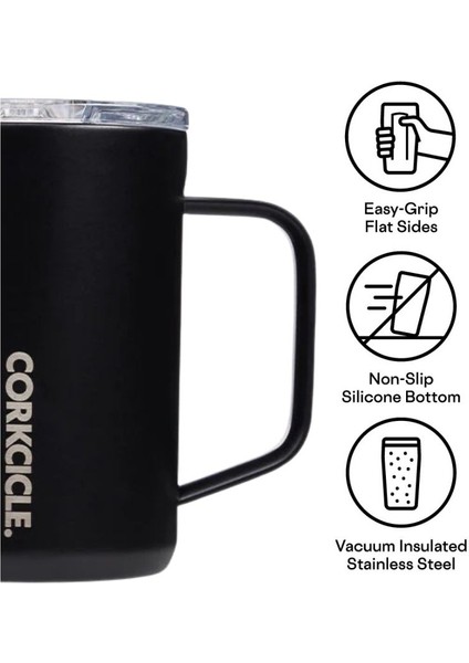 Termos - Coffee Mug - 475ML - Matte Black modelleri