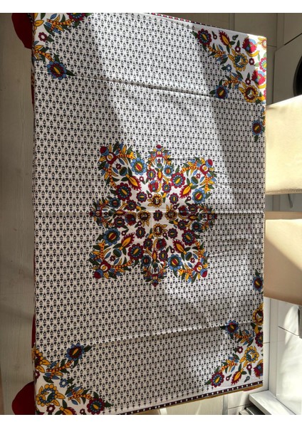 Kolay Temizlenebilir Çiçek Desenli Pamuklu Masa Örtüsü 170X170 cm – Çeyizlik, Sofra ve Dekoratif fiyatları