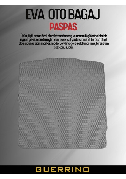 FORD-FİESTA-(2009-2016) Için Eva Bagaj Havuzu